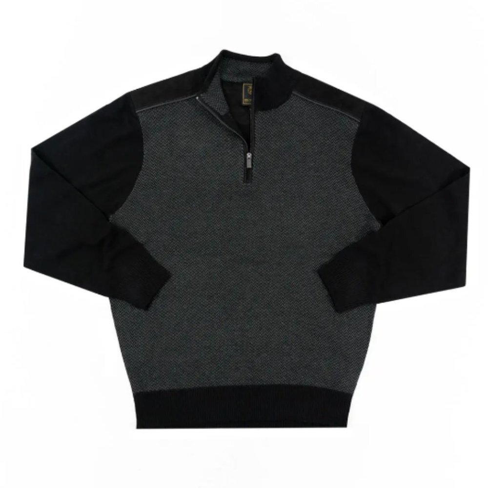 FX Fusion Men's Gray Long Sleeve Pullover Sweater Size M